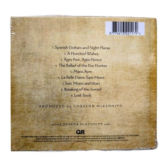 Loreena McKennitt Lost Souls Music CD Album 2018 Quilinn Road 9 Songs Celtic NEW - Picture 2 of 4